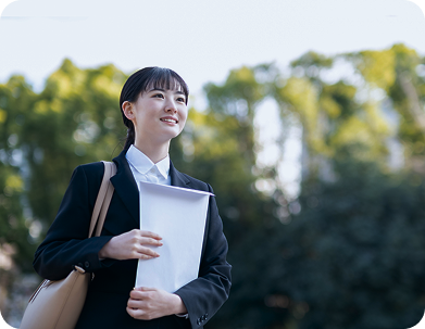 취업 준비 장면